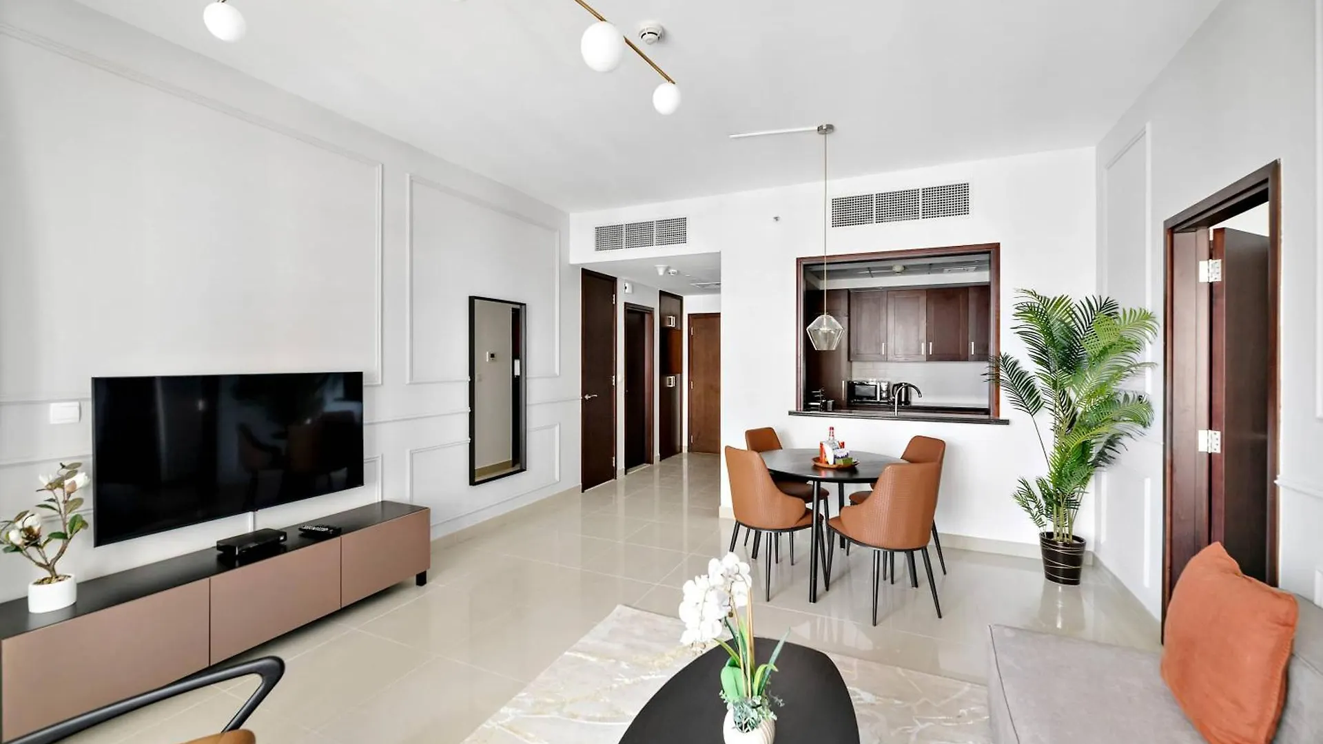 Silkhaus Chic 1Bdr With Patio Near Burj Khalifa Daire Dubai Birleşik Arap Emirlikleri